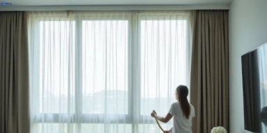 Delicate sheer drape cleaning nudgee-beach Matty Curtain Cleaning