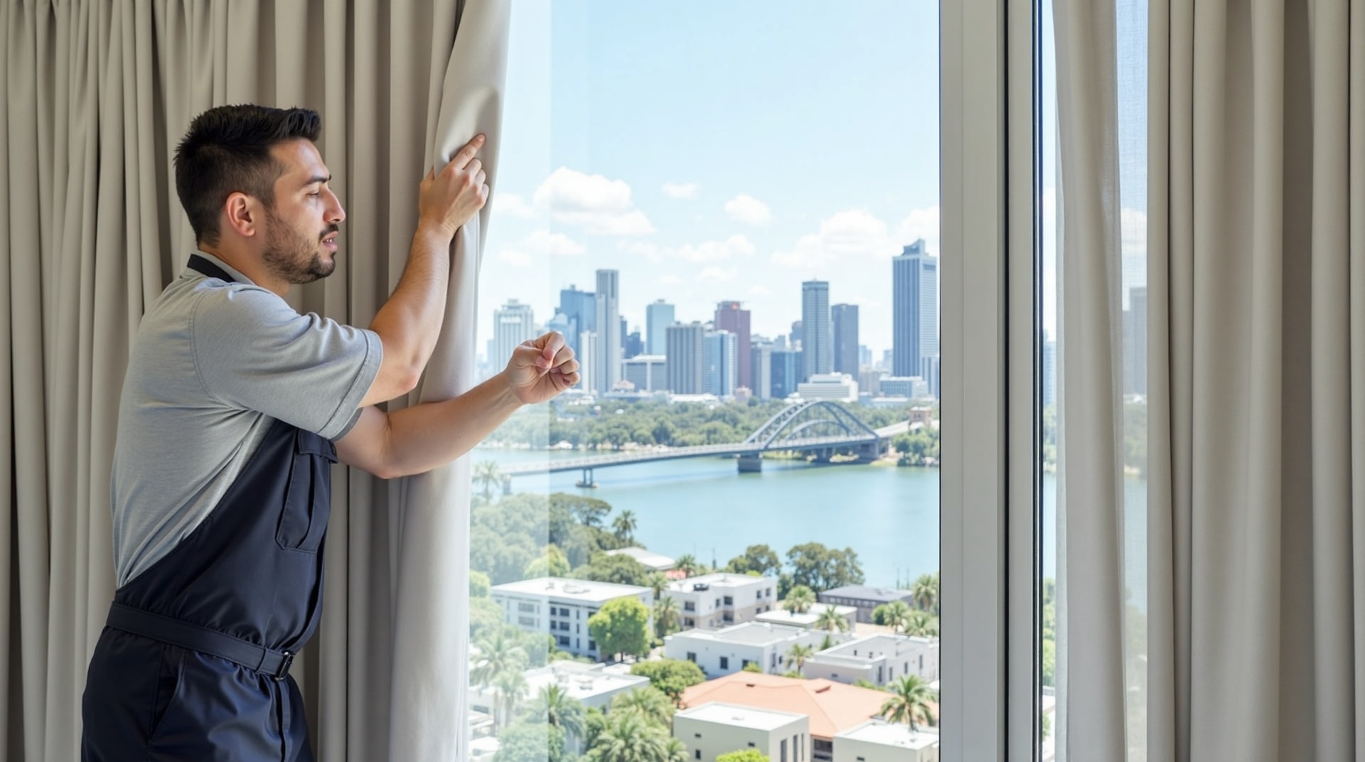 Nudgee Beach Curtain Cleaning Service